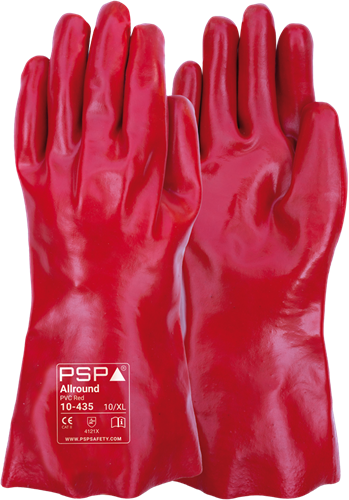 PSP 10-435 Allround PVC Red Werkhandschoen