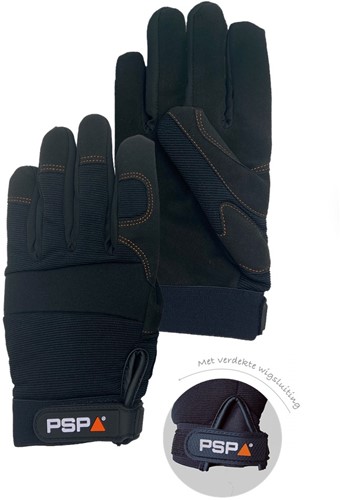 PSP 39-600 Mechanic Winter Black Pro - zwart - 11/xxl