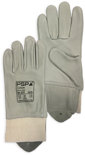 PSP 34-270 Nerfleren Driver Werkhandschoen - naturel - 12/3xl