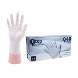 Latex wegwerphandschoenen