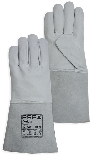 PSP 32-435 Leren Lashandschoen - naturel - 11/xxl