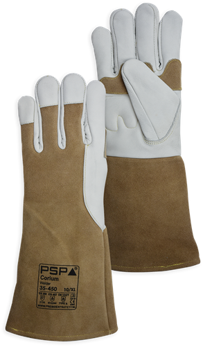 PSP 35-450 Leren Lashandschoen - beige/naturel - 10/xl