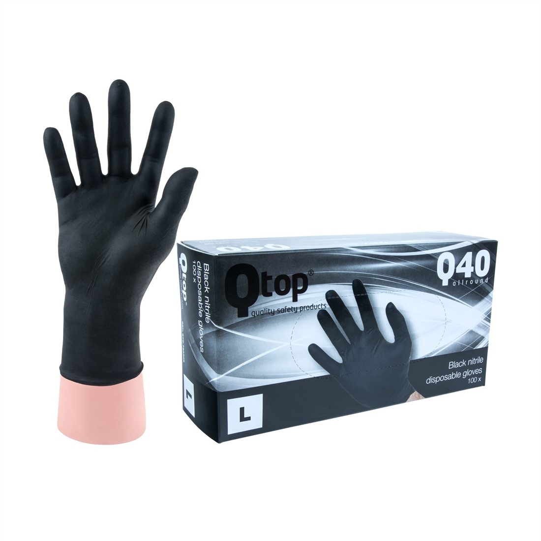 Qtop Q40 Zwarte Handschoenen concurrent