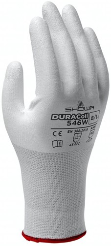 Showa Duracoil 546W werkhandschoenen - wit - xl