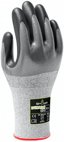 Showa Duracoil 576 werkhandschoenen - grijs - m
