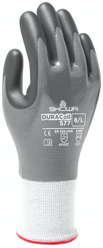 Showa Duracoil 577 werkhandschoenen - grijs - xl