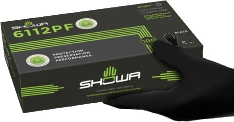 Showa 6112PF Nitril - 9/l